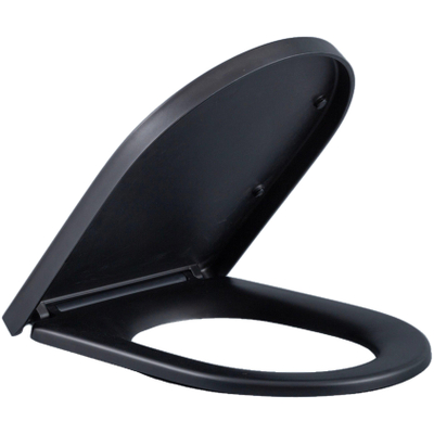 QeramiQ Dely Zitting - softclose - quickrelease - 35mm - mat zwart TWEEDEKANS