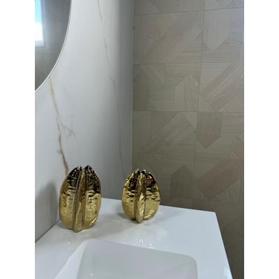 Cifre Ceramica Valkiria wandtegel - 30x75cm - gerectificeerd - Houtlook - Maple mat (beige)