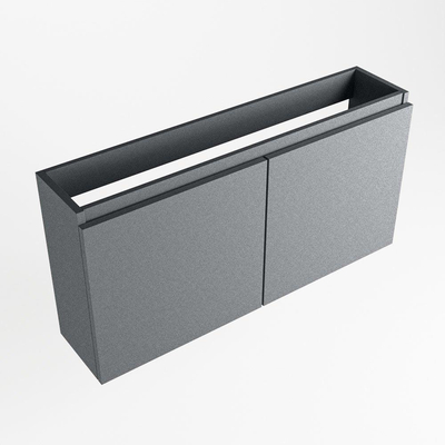 Mondiaz TURE fonteinonderkast - 100x22x50cm - 2 deuren - softclose - Plata