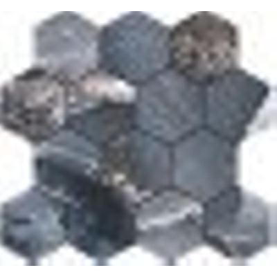 Baldocer Ceramica Onyx wand- en vloertegel - 29x27cm - 9mm - gerectificeerd - blauw