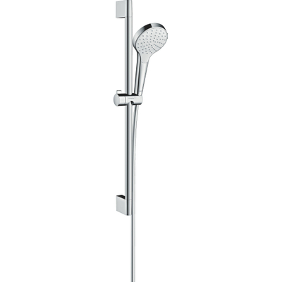 Hansgrohe Croma select s glijstangset 65cm 1jet wit chroom