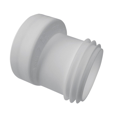 Wisa closetafvoerverbinder nr.8 excentrisch sprong 20mm wit