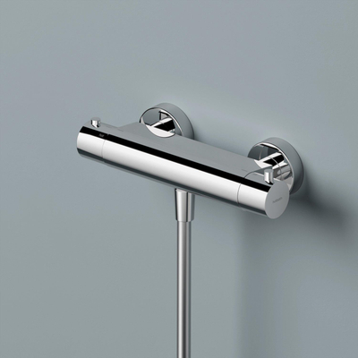 Hotbath Buddy Thermostatische Douchemengkraan - met half duims onderaansluiting - Chroom