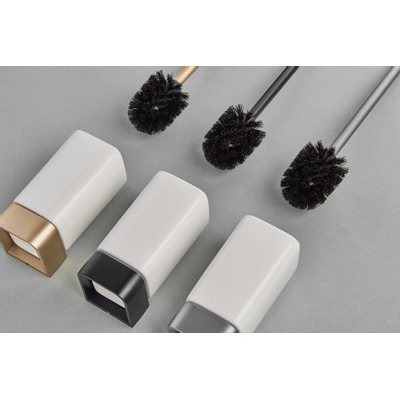 Haceka Aline Closetborstelgarnituur Aluminium Geborsteld Grijs SHOWROOMMODEL