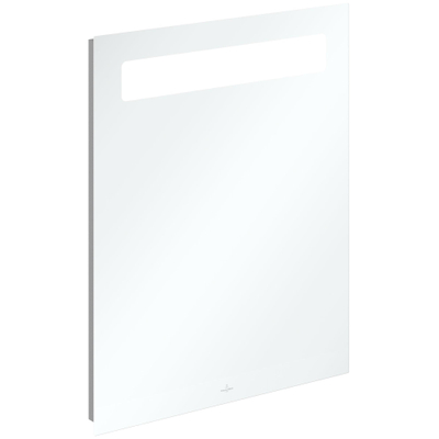 Villeroy & Boch More To See spiegel met geïntegreerde LED verlichting horizontaal 3 voudig dimbaar 60x75x4.7cm