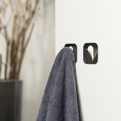 Tiger Haak Paperclip RVS geborsteld (2 stuks) 4.4x4.5x1.7cm