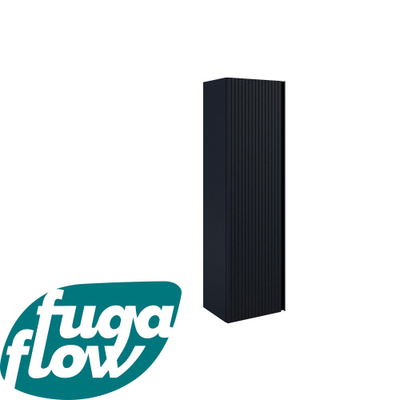 FugaFlow Eccelente Arredo Hoge Kast - 120x34.5x27.5cm - 1 deur - mat marine blauw - MDF