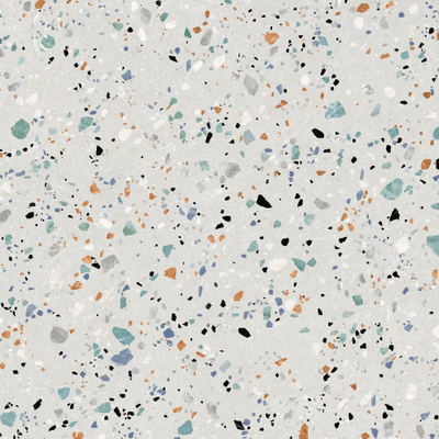 SAMPLE Prissmacer Cerámica Gobi Bianco Vloer- en wandtegel gerectificeerd Terrazzo Mat Wit