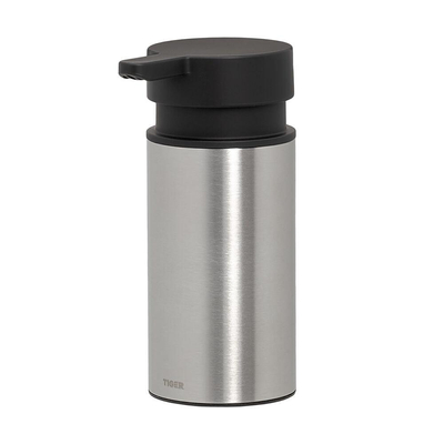 Tiger Noon Zeepdispenser vrijstaand RVS geborsteld 5.5x13x8cm