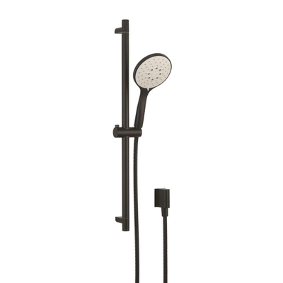 Crosswater MPRO Glijstangset - 70cm - handdouche rond 3 standen - zwart mat