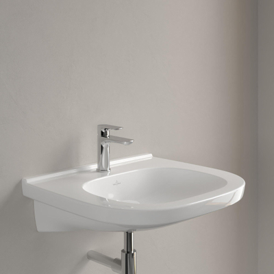 Villeroy & Boch O.novo Vita wastafel Vita met 1 kraangat zonder overloop 60x55cm wit