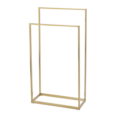 Aquanova Yuri Handdoekrek Staand 45x20x83cm Mat Goud SHOWROOMMODEL