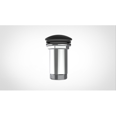 Arcqua pop-up waste wastafel 1 1/4 universeel mat zwart