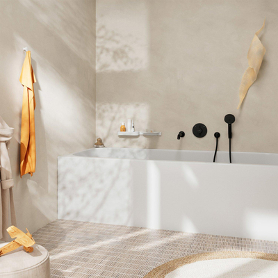 Hansgrohe Duoturn S inbouwkraan voor 2 functies mat zwart