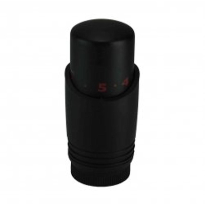 Riko luxe thermostaatknop M-30 mat zwart