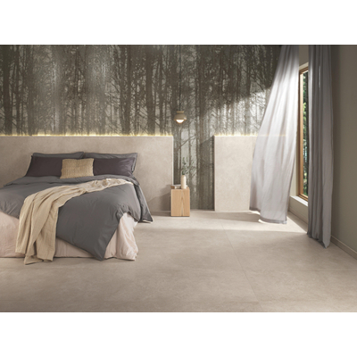 Fap Ceramiche Nobu wand- en vloertegel - 60x60cm - gerectificeerd - Natuursteen look - White mat (wit)