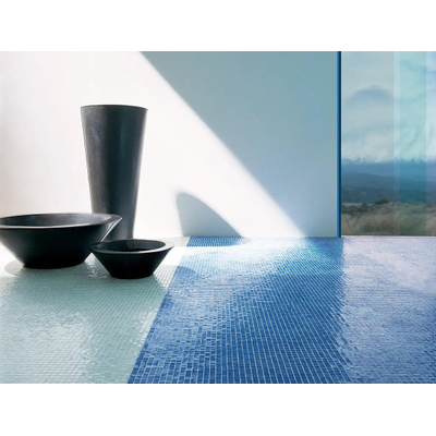 Sicis Waterglass Mozaïektegel 30x30cm 4mm 45 Bleusky