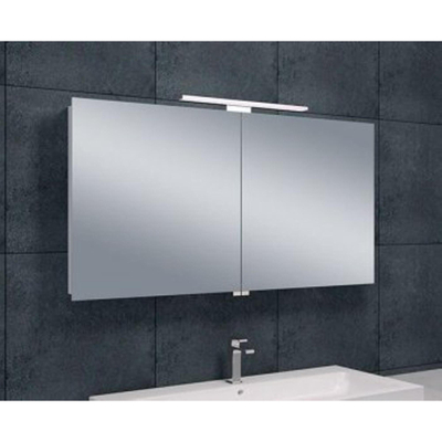 Xellanz Bright Lucia luxe spiegelkast 120x60cm met LED verlichting aluminium