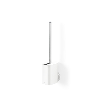 Umbra Flex toiletborstelset - 11x8x43cm - zelfklevend -ABS Wit