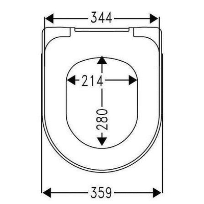 Haro Samar toiletzitting wit met SoftClose en TakeOff met scharnier C4302G Urea 1315 thermoset