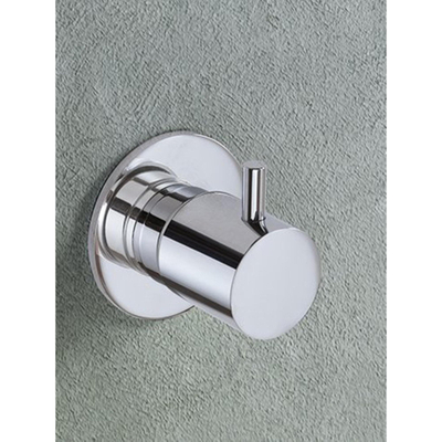 Hotbath Laddy inbouw stopkraan rond chroom