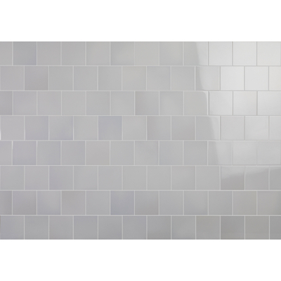 Mosa Murals Fuse Wandtegel 30x30cm 7mm witte scherf Light Cool Grey #4