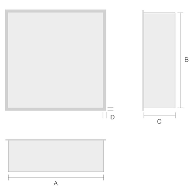 Smedbo Sideline Nis - douche en badkamer - mat zwart