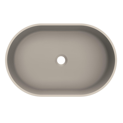 Arcqua Case waskom - ovaal - 55x36cm - mat klei