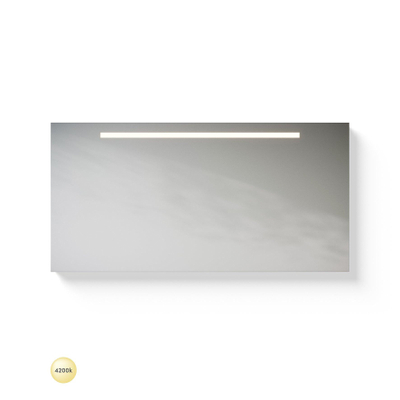 Looox M line Mirror spiegel - 140x60cm - met verlichting en verwarming
