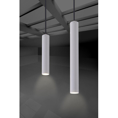 Looox Light collection badkamer set hanglampen 25 en 40cm led mat wit TWEEDEKANS