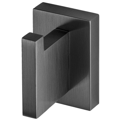 Haceka Edge Handdoekhaak - enkel - grafiet gunmetal