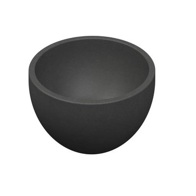 INK Jazz XS waskom - 20x20x11cm - 0 kraangaten - Quartz grijs SHOWROOMMODEL