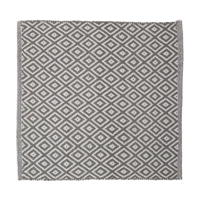 Sealskin Trellis Badmat 60x60 cm Katoen Grijs