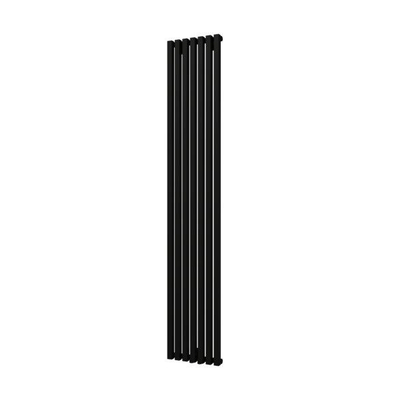 Plieger Siena designradiator verticaal enkel 1800x318mm 766W mat zwart