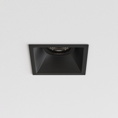 Astro Minima Slimline Square Inbouwspot IP65 exclusief GU10 mat zwart