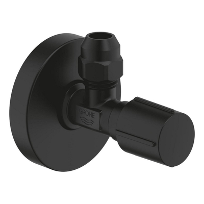 Grohe hoekstopkraan 1/2''x3/8'' phantom black