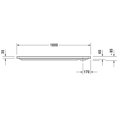 Duravit D-Code Douchebak