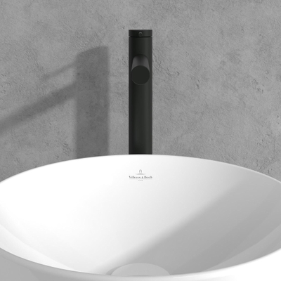 Villeroy & Boch Loop & Friends Eengreeps wastafelkraan verhoogd - mat zwart