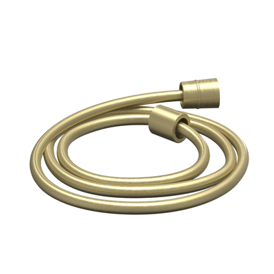 IVY Pact Regendoucheset - inbouw - symmetry - 2 stopkranen - 15cm plafondbuis - 20cm medium hoofddouche - houder met uitlaat - 150cm doucheslang - staafmodel handdouche - Geborsteld mat goud PVD