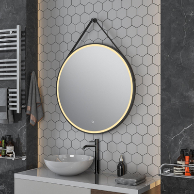 HR Badmeubelen Belt spiegel 80x80cm dimbaar LED met verwarming