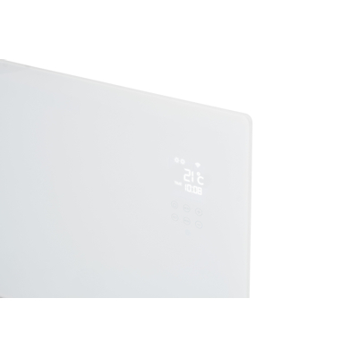 Eurom Alutherm Verre 1000 Wi-Fi Convectorkachel Hangend/Staand 1000watt 9.1x62x44cm Wit OUTLETSTORE