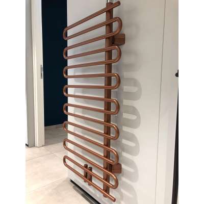 Instamat Cobra Designradiator 114x60cm collectorbuis rechts 517 watt Metallic Koper