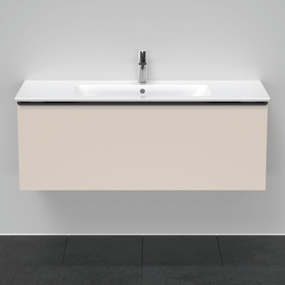 Duravit D-Neo wastafelonderkast 121x44x46.2cm 1 lade Taupe Mat