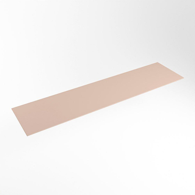 Mondiaz TOP 23 Topblad - 170x23.5x0.9cm - geschikt voor afdekplaat - Solid surface - Rosee