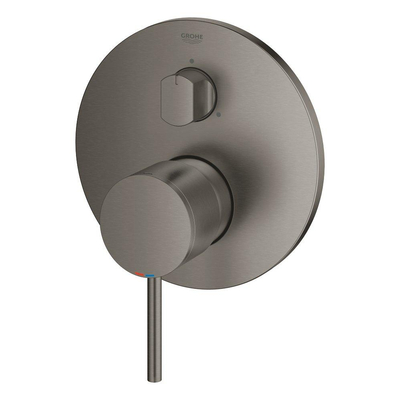 Grohe Atrio Douchekraan Inbouw - 2 knoppen - mengkraan - geborsteld hard graphite 24096AL3