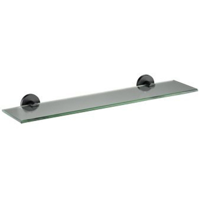 Plieger Vigo planchet glas 52x14.5cm zwart