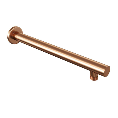 Brauer Copper Edition Wandarm - recht - 40cm - PVD - geborsteld koper