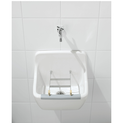 Villeroy & Boch O.novo/omnia pro uitstortgootsteen met stootrand zonder emmerrooster wit