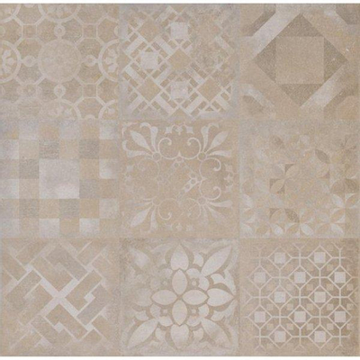 SAMPLE Ragno Studio Decortegel 60x60cm 9.5mm R9 porcellanato Cementine