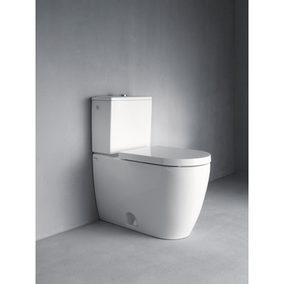 Duravit ME by Starck duoblokreservoir + binnenwerk met aansluiting links/rechts 6L dualflush met wondergliss wit